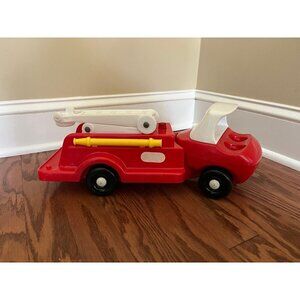 Vintage Little Tikes Fire Truck Toy